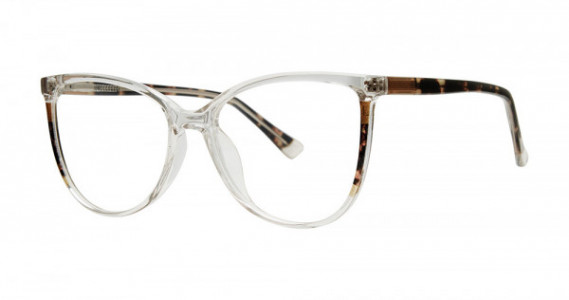 Modern Optical GLEAMING Eyeglasses, Crystal/Tortoise