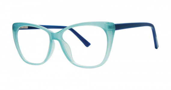 Modern Optical JOLIE Eyeglasses, Blue frost/Navy