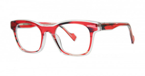 Modern Art A631 Eyeglasses, Ruby/Crystal