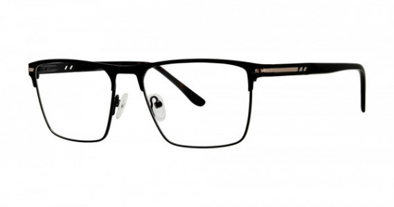 Big Mens Eyewear Club BIG YARD Eyeglasses, Matte Black/Tortoise