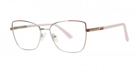 Genevieve ENSLEY Eyeglasses, Pink/Fuchsia/Silver