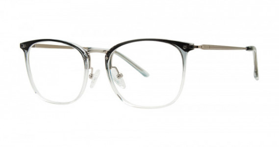 Genevieve KIARA Eyeglasses, Black fade/Matte Gunmetal