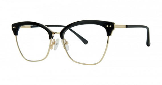 Genevieve LIFETIME Eyeglasses, Black/Gold
