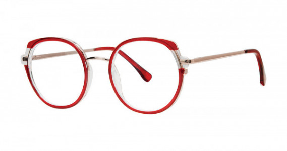 Modern Times MEANINGFUL Eyeglasses, Red/Gold
