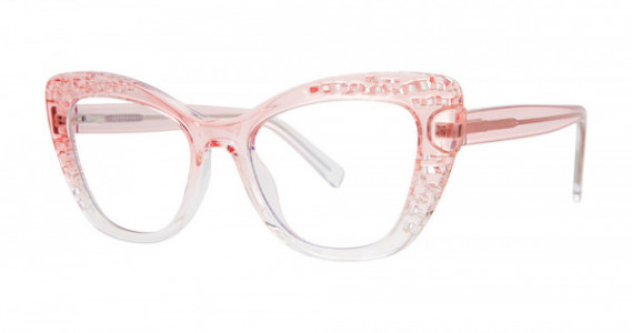 Modern Times OBSESSIVE Eyeglasses, Blush/Crystal