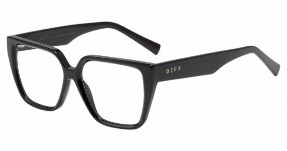 Diff VDFOLV Eyeglasses, BLACK B/L (0BLA)
