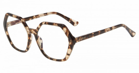 Diff VDFDXIE Eyeglasses, ESPRESSO TORT B/L (M120)