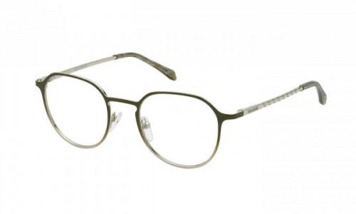 Zadig & Voltaire VZV343 Eyeglasses, LIGHT GOLD (0SN9)