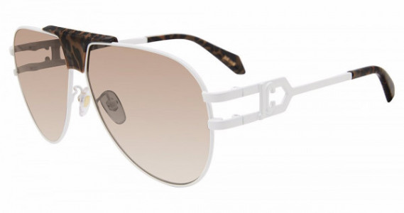 Just Cavalli SJC095 Sunglasses, WHITE MILK (0280)