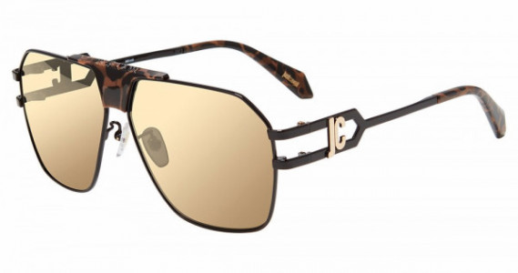 Just Cavalli SJC094 Sunglasses, SHINY BLACK (530G)