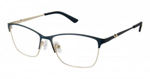 SuperFlex SF-1169T Eyeglasses, M204-TEAL GOLD