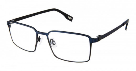 Evatik E-9272 Eyeglasses, M201-NAVY BLACK