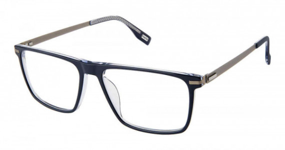Evatik E-9271 Eyeglasses, S301-NAVY GUNMETAL