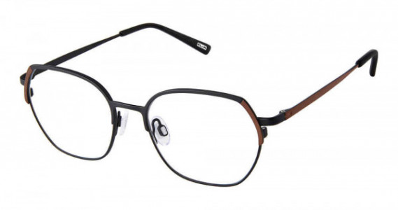 KLiiK Denmark K-763 Eyeglasses, S200-BLACK ROSEWOOD