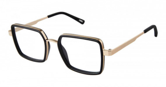 KLiiK Denmark K-762 Eyeglasses, S400-BLACK GOLD
