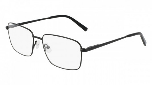 Marchon M-9009 Eyeglasses, (002) SATIN BLACK