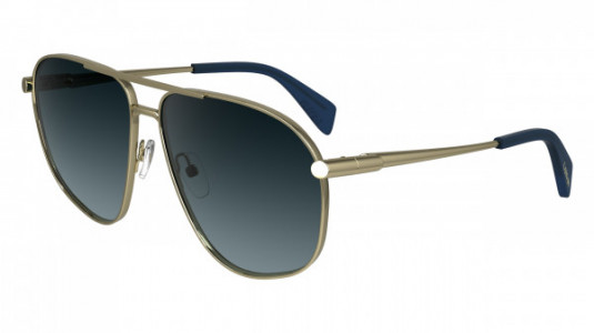 Lanvin LNV134S Sunglasses, (721) GOLD/GRADIENT BLUE