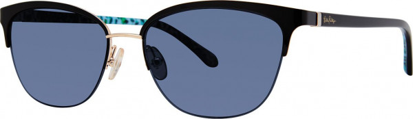 Lilly Pulitzer Cannes Sunglasses, Onyx