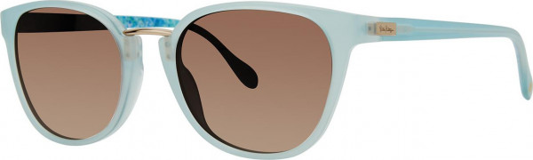 Lilly Pulitzer Napoli Sunglasses, Aqua
