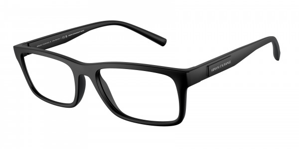 Armani Exchange AX3115 Eyeglasses, 8078 MATTE BLACK (BLACK)