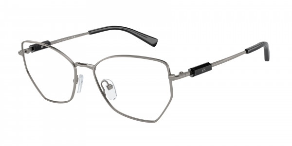 Armani Exchange AX1067 Eyeglasses, 6085 SHINY GUNMETAL (GREY)