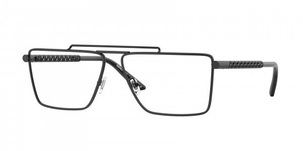 Versace VE1295 Eyeglasses, 1433 MATTE BLACK (BLACK)