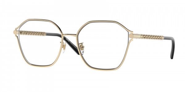 Versace VE1299D Eyeglasses, 1252 PALE GOLD (GOLD)