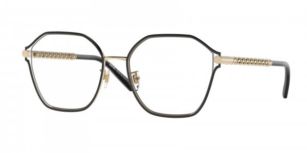 Versace VE1299D Eyeglasses, 1425 PALE GOLD (GOLD)