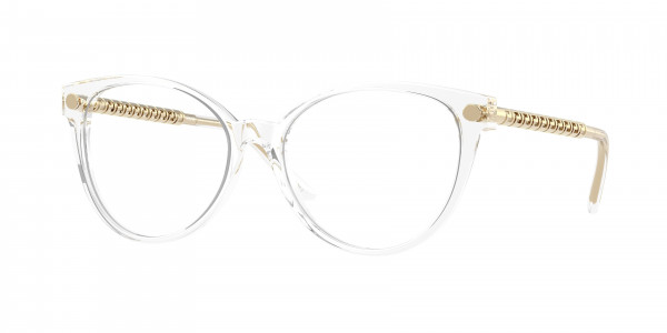 Versace VE3353F Eyeglasses, 148 CRYSTAL (WHITE)