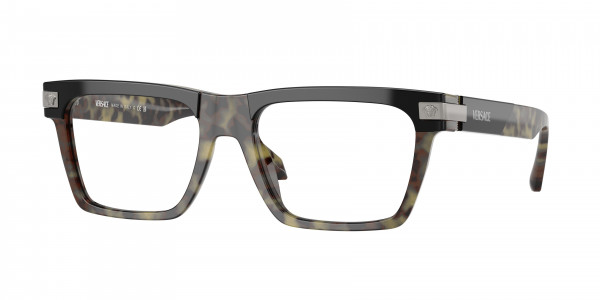 Versace VE3354F Eyeglasses, 5456 HAVANA (TORTOISE)