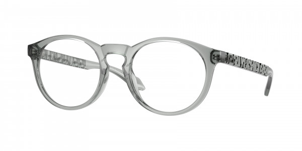 Versace VE3355U Eyeglasses, 5453 GREY TRANSPARENT (GREY)