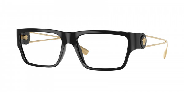 Versace VE3359 Eyeglasses, GB1 BLACK