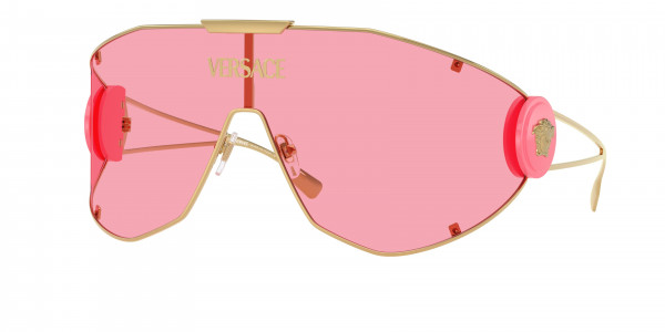 Versace VE2268 Sunglasses, 100284 GOLD PINK (GOLD)