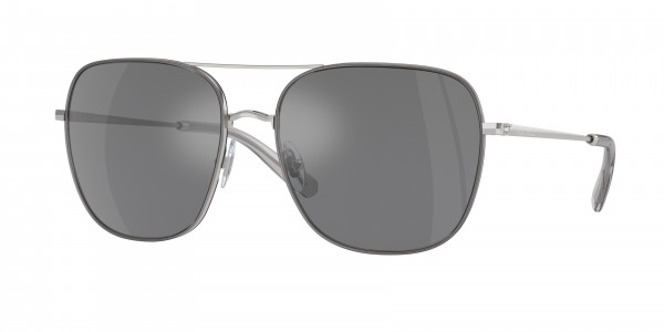 Brooks Brothers BB4067J Sunglasses, 10146G MATTE SILVER GUNMETAL MIRROR (SILVER)