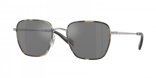 Brooks Brothers BB4068J Sunglasses, 10326G MATTE SILVER GUNMETAL MIRROR (SILVER)