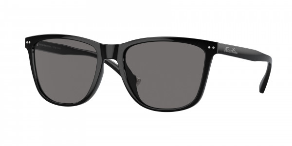 Brooks Brothers BB5052U Sunglasses, 616181 BLACK DARK GREY SOLID POLAR (BLACK)