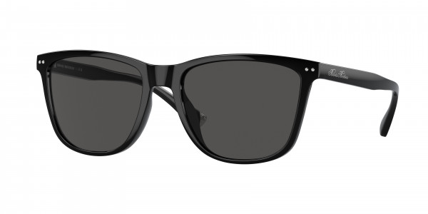 Brooks Brothers BB5052U Sunglasses, 616187 BLACK DARK GREY SOLID (BLACK)