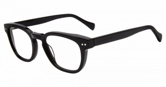 Lucky Brand VLBD324 Eyeglasses, BLACK/STRIPES (0BLA)
