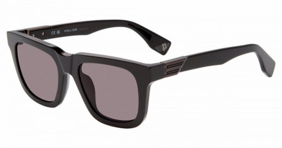 Police SPLN43 Sunglasses, SHINY BLACK (700K)