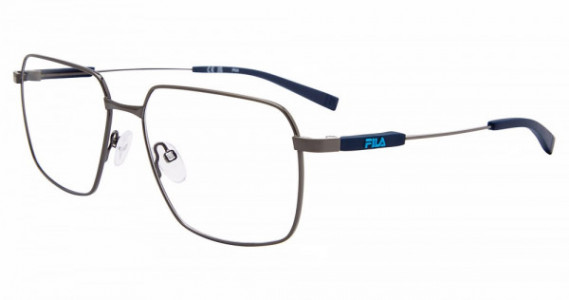 Fila VFI534 Eyeglasses, TOTAL SHINY GUN (0568)