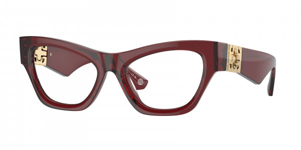 Burberry BE2405U Eyeglasses, 4128 BORDEAUX (RED)