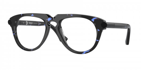 Burberry BE2408U Eyeglasses, 4111 BLUE HAVANA (BLUE)