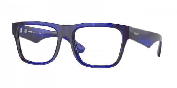 Burberry BE2411F Eyeglasses, 4114 CHECK BLUE (BLUE)