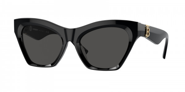 Burberry BE4420U Sunglasses, 300187 NERO DARK GREY (BLACK)