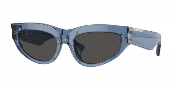 Burberry BE4425U Sunglasses, 411787 BLUE DARK GREY (BLUE)
