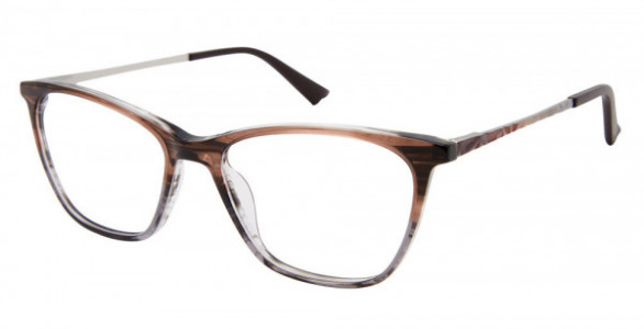 Kay Unger NY K275 Eyeglasses, brown