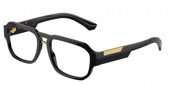 Dolce & Gabbana DG3389 Eyeglasses, 501 BLACK