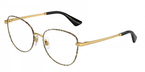 Dolce & Gabbana DG1355 Eyeglasses, 1364 GOLD/LEO (GOLD)