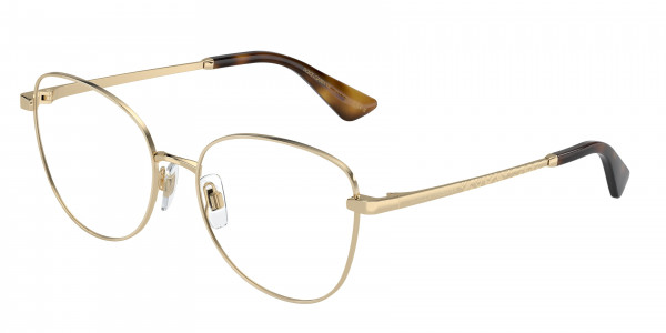 Dolce & Gabbana DG1355 Eyeglasses, 1365 LIGHT GOLD (GOLD)