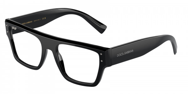 Dolce & Gabbana DG3384 Eyeglasses, 501 BLACK